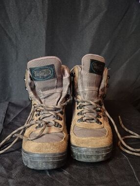 Vasque Brown and Dark Gray Hiking Boots